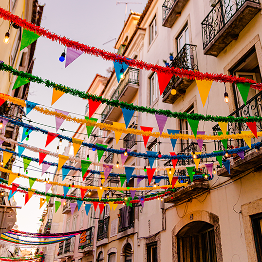 Celebrate Lisbon's traditional festivities