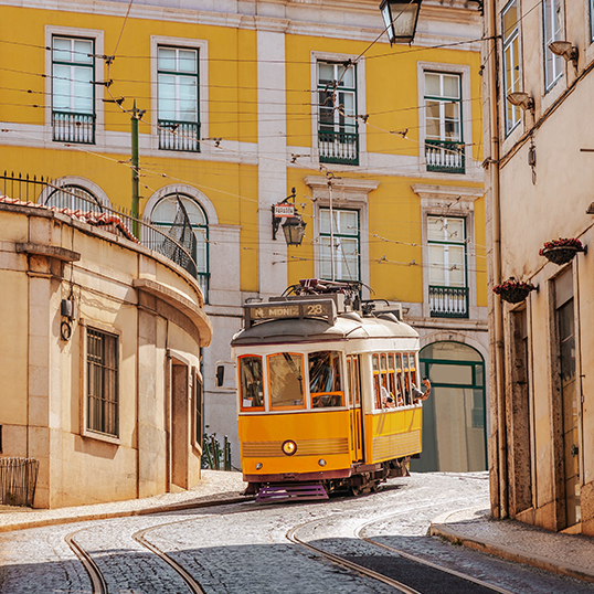 Lisbon electric train